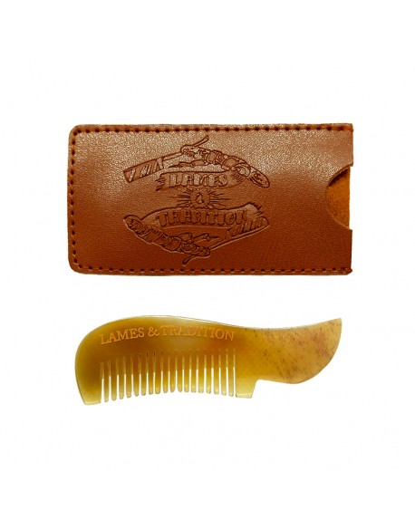 Achat en ligne Peigne à Moustache Lordson manche corne véritable