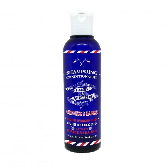 SHAMPOING CONDITIONNEUR - Cheveux & Barbe 200ml