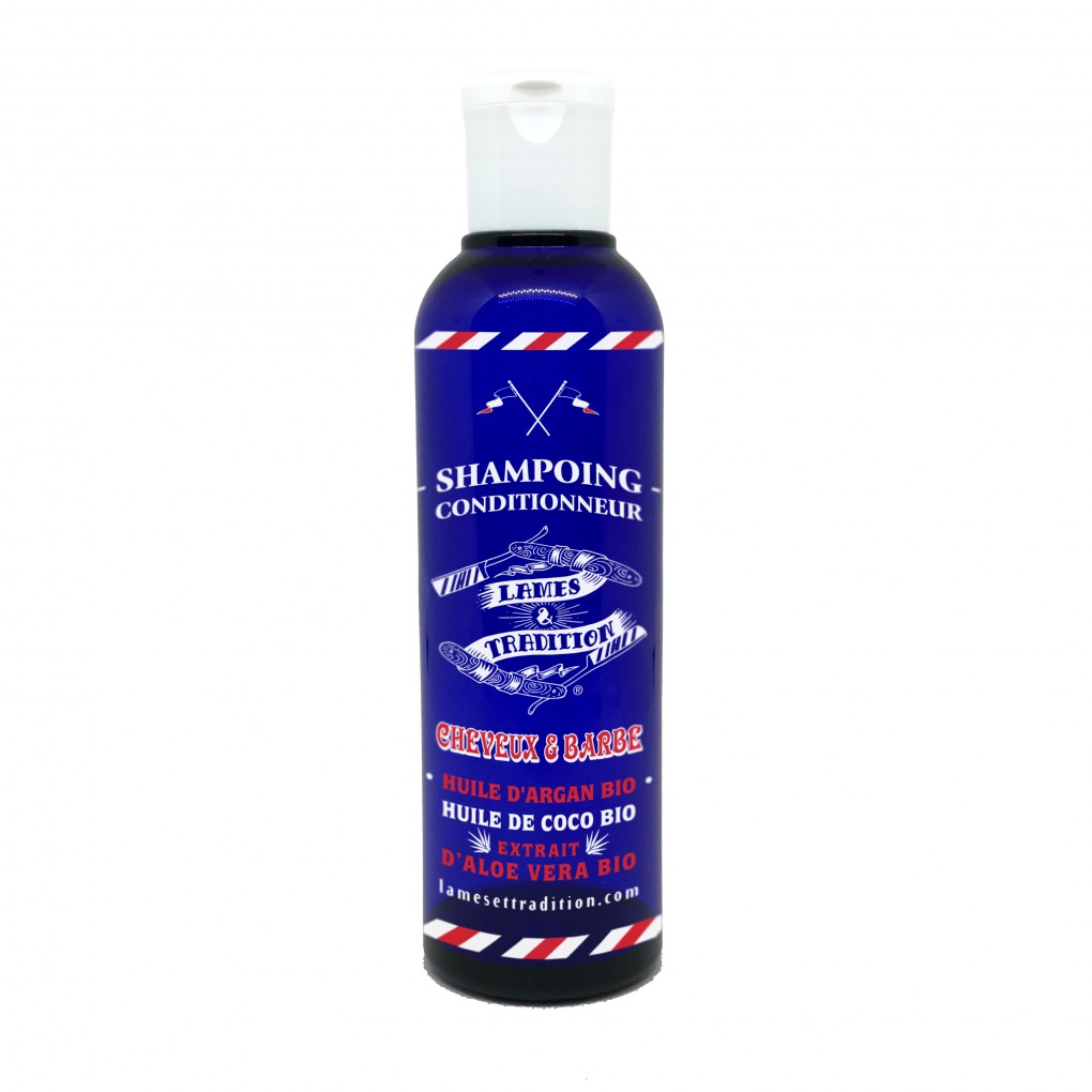 SHAMPOING CONDITIONNEUR - Cheveux & Barbe 200ml