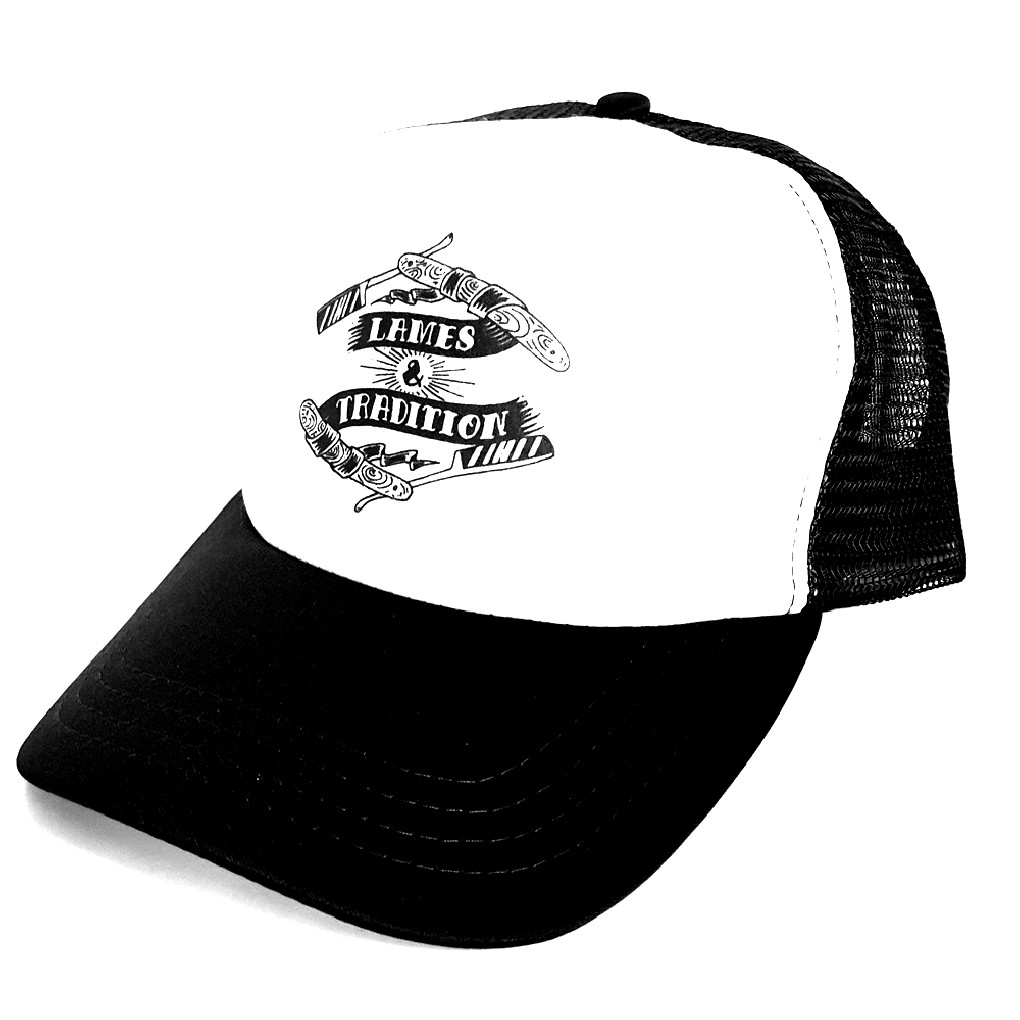 Casquette Trucker Blanc et Noir